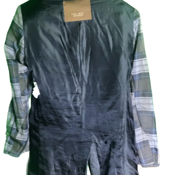 Men’s asymmetric light coat - Picture 2 of 5